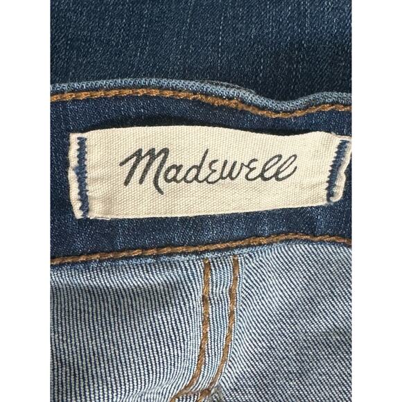 Madewell 10" High-Rise Skinny Crop Jeans in Rosecliff Wash Size 24 - Picture 5 of 12